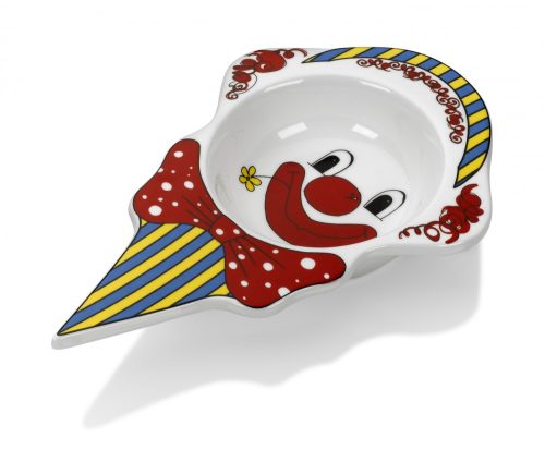 HENDI 786239 Gyermek porcelán fagyis tányér "Bohóc"