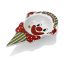 HENDI 786239 Gyermek porcelán fagyis tányér "Bohóc"