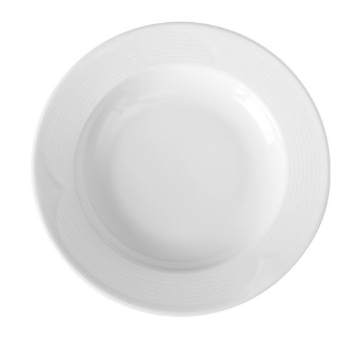HENDI 794395 Mélytányér - porcelán, O220 mm - "Saturn" sorozat