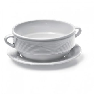   HENDI 794449 Levescsésze - porcelán, 380 ml - "Saturn" sorozat
