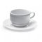 HENDI 794401 Kávéscsésze - porcelán, 170 ml - "Saturn" sorozat