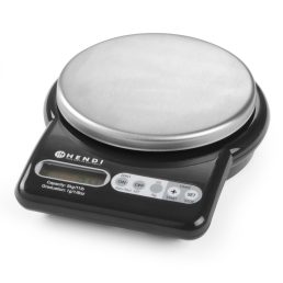   HENDI 580004 Digitális konyhai mérleg, időzítő funkcióval, 5 kg méréshatár