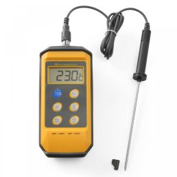   HENDI 271407 Maghőmérő eltávolítható kábeles 213mm-es szondával, csepp és ütésálló (-50/+300°C)