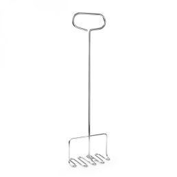   HENDI 693209 Burgonyatörő, rozsdamentes acél 770mm, 180x85mm-es fejjel