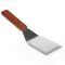 HENDI 855508 Fordítólapát spatula fa nyéllel, 120x75mm-es rm.acél lappal