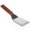 HENDI 855508 Fordítólapát spatula fa nyéllel, 120x75mm-es rm.acél lappal