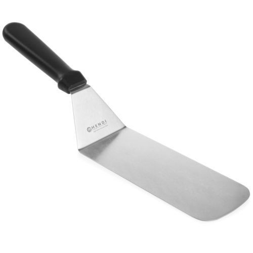 HENDI 855737 Fordítólapát spatula műanyag nyéllel, 200x73mm-es hajlékony rm.acél lappal