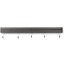 HENDI 820308 Késtartómágnes, 45cm, 5db akasztóval