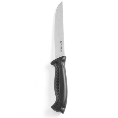 HENDI 842409 Szeletelőkés 150/290mm, fekete műanyag nyéllel