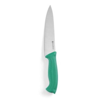   HENDI 842614 Szakácskés, 180/320mm, zöld műanyag nyéllel