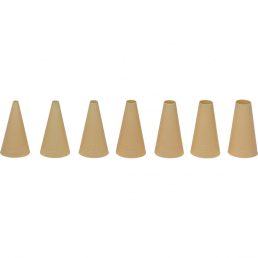   HENDI 551011 Habcső készlet sima véggel, 7 darabos, műanyag