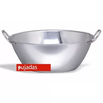   Rozsdamentes acél füles keverőtál (vájling), 8,5 literes – PUJADAS 307.035
