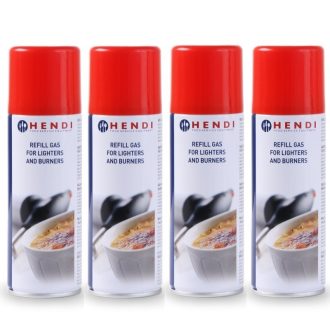 HENDI 199046 Gáztöltő palack, 4db-os csomag, 4x200ml