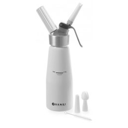   HENDI 588369 Tejszínhab készítő habszifon, alumínium, 0,5L, Kitchen Line