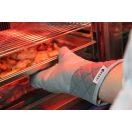 HENDI 556627 Sütőkesztyű, 1 pár, hőálló üvegszálas, 250°C-ig, extra hosszú 430mm