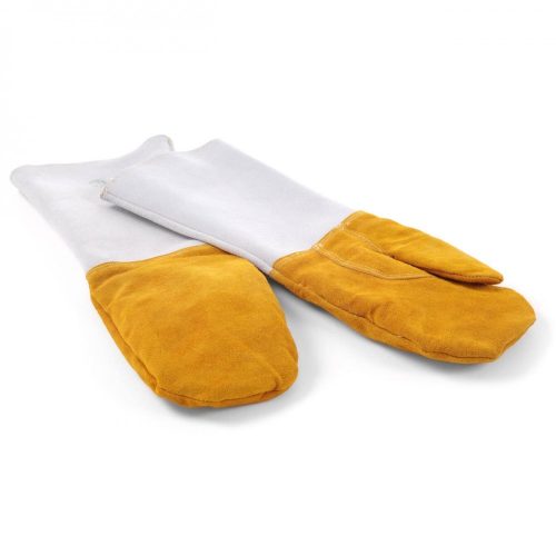 HENDI 556658 Sütőkesztyű, 1 pár, bőr, 250°C-ig, extra hosszú 460mm