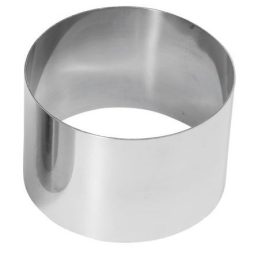   HENDI 512302 Ételformázó - kiszúró gyűrű, kerek, O90x45mm