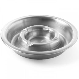   HENDI 440001 Beltéri hamutartó, rozsdamentes acél, stócolható, O14cm