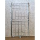 Nyitható elülső rács (2/3-os), 72x81cm-es rácsos áruszállító kocsihoz