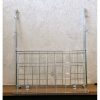 Nyitható elülső rács (2/3-os), 120x81cm-es rácsos áruszállító kocsihoz