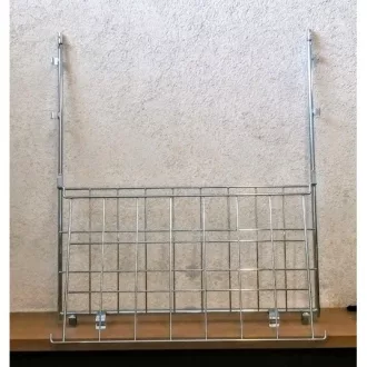   Nyitható elülső rács (2/3-os), 120x81cm-es rácsos áruszállító kocsihoz