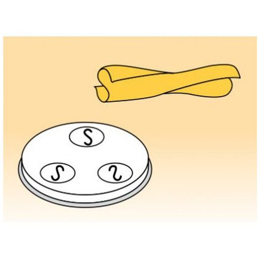 Tésztanyomó feltét VW300 tésztakészítőhöz "CASARECCE" – EPL DYE_VW300_CASARECCE