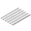 TECNOEKA KTF 9 P Alumínium hullámos bagett sütőlemez, perforált, 600x400mm