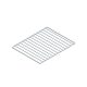 TECNOEKA EKG 4 Krómozott acél sütőrács, 265x331mm (GN1/2 méretet befogadó sütőkbe)