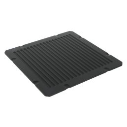   Sütőlap bordázott grill felülettel conneX 12 sütőhőz, 300x300mm – MERRYCHEF DB0719