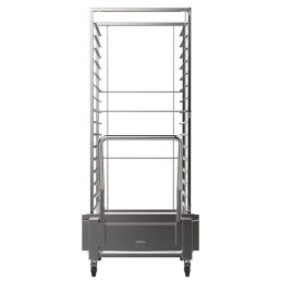   TECNOEKA EKCR 16 TC Tálcatartó regálkocsi 16x 60x40cm tálcahelyes, bekocsizható TECNOEKA légkeveréses sütőkhöz