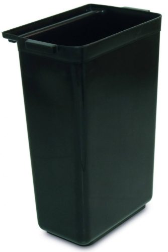 PVC szemeteskosár szervizkocsihoz, 33x16x51cm – METALCARRELLI AB02