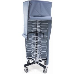   PVC takarófólia, cipzáros, tányértároló állványhoz (A0250) – METALCARRELLI A0250