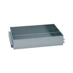   Tároló rekesz, rozsdamentes acálból, tálcaszállító kocsihoz – METALCARRELLI A050U