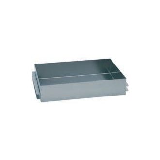   Tároló rekesz, rozsdamentes acálból, tálcaszállító kocsihoz – METALCARRELLI A050U