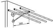 Kosárcsúsztató sín csemegepultokhoz (/folyóméter) – COLD RAILING