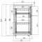 Tefcold 12541+B Kettes fiók modul (1/3+2/3) TEFCOLD CBC típusú bárhűtőkhöz (beszereléssel)