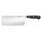 Wüsthof Classic Kínai Séfkés sima élű 18 cm-es pengével, díszdobozos, fekete markolattal, díszdobozban