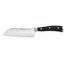 Wüsthof Classic Ikon Santoku barázdált 14 cm-es pengével, fekete markolattal, díszdobozban