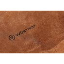 Wüsthof Ikon Steakkés Készlet, 6 részes, fa markolattal, bőr tokban