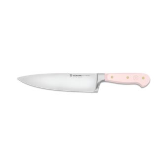   Wüsthof Classic Colour Szakácskés 20 cm-es pengével és rózsaszín himalájai só színű markolattal
